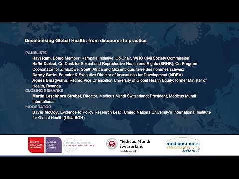 Webinar | Decolonising Global Health: from discourse to practice