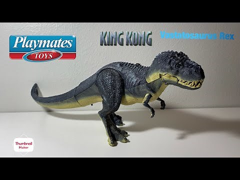 Playmates King Kong 2005 Roaring Bull V. rex figure review (+13)