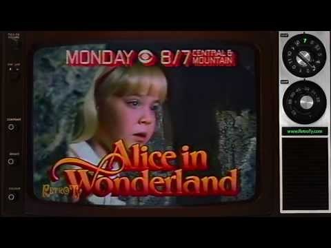 1985 - CBS - Alice in Wonderland promo