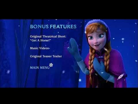 Frozen DVD Menu Walkthrough
