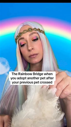 Adopting a new pet after pet loss is a big decision and one that you don’t have to feel guilt about, regardless of the timeline. How do you think that animal found their way to you? Your angel of course!! Your angel knows you love them and always will. You have nothing to prove to them.🩵 #petloss #petlossgrief #petlosssupport #rainbowbridge #newpet | Rainbow Bridge Raina