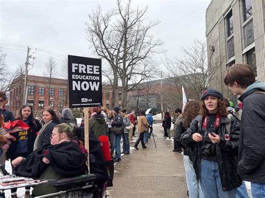 University students start weeklong protest in Halifax