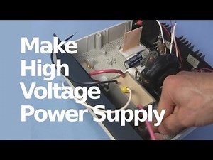 How to Make 30kV High Voltage DC Power Supply with Flyback & Cockcroft-Walton Multiplier Tripler