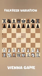 Falkbeer Variation #chess #chessmeme #chesspuzzlesolving #chessgames #views #trap #chessbaseindia #inshot #shorts | Chess tricks