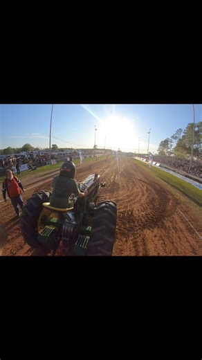 7.8K views · 73 reactions | Check out this sled cam video of 12 year old Cash carrying the wheels of his John Deere tractor all the way down the track at the South Louisiana Truck & Tractor Pull in Hammond, LA! #MidSouthPullers #TractorPulling #JohnDeere #Horsepower #motorsports #reels #TractorPull #SledPull | Thurston Pulling Photos | Facebook