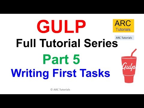 Gulp Tutorial Part 5 - Write First Task | Gulp Tutorial For Beginners