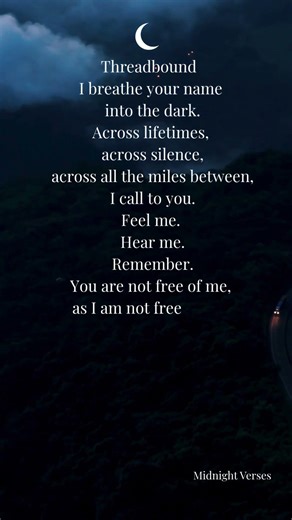 Threadbound | A Midnight Verses Poem