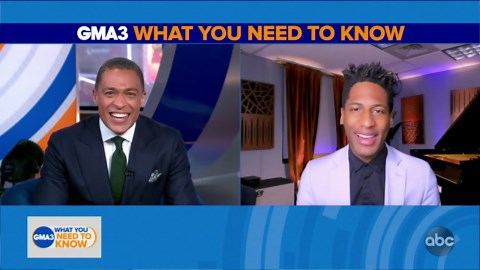 Jon Batiste performs ‘Freedom’ on ‘GMA3’