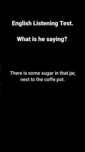 English Listening Test