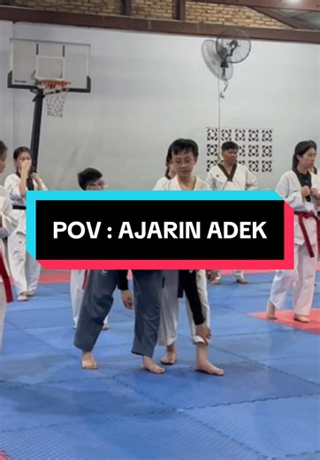 Sabar dalam Taekwondo: Mengajari Adek dan Poomsae