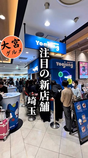 大宮の韓国カフェ「Yoajung」で楽しむフローズンヨーグルト