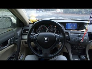 2009 Acura TSX Technology POV ASMR Night Drive