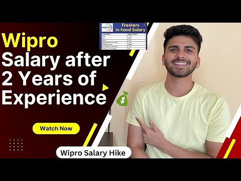 WIPRO Salary After 3 Years of Experience | Wipro Salary Hike