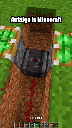 Aufzug Tutorial😱#minecraft #tutorial #aufzug