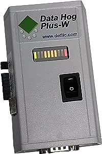 Data Hog Plus-W (Battery or USB Powered Logic Level Serial Data Logger with WiFi/Bluetooth/USB/RS232/SPI/I2C/GPIO, Protocol Analyzer, Clock/Calendar/Timer, Email & Text Alerts)