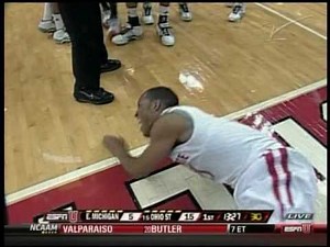 Evan Turner Breaks Back