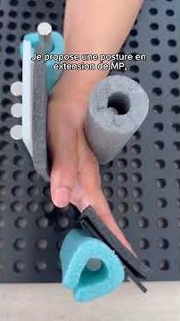 Séance de rééducation type suite à chirurgie d’un doigt à ressaut
