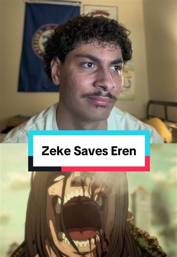 Zeke Saves Eren in Attack on Titan Season 4