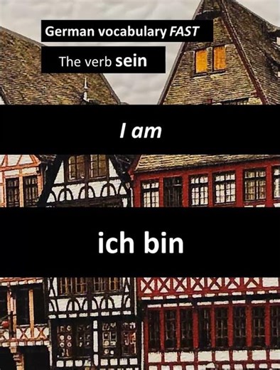 I am / ich bin #germanforbeginners