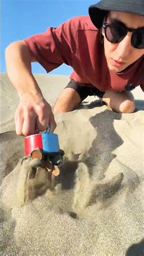 I Found Gold in the Desert Using a Magnet!