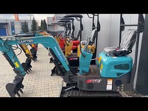 Carter CT10 Minibagger Version 2023 Ab 6999€ netto Bagger2Go GmbH Bagger Günstig kaufen