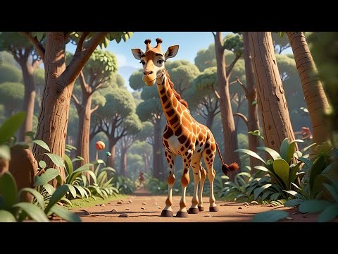 Giraffe’s Gentle Giant Jive 🦒🎶 | Kids Story | Fun Learning for Children