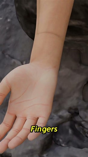 How Climbers Hang Without Hands 🤔 #3d #3danimation