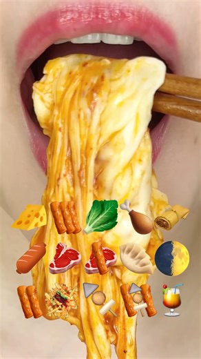 640K views · 16K reactions | asmr DELICIOUS CHEESE SPICY TTEOKBOKKI COMPILATION 치즈 매운 떡볶이 먹방 모음집 MUKBANG eating sounds | 문 Moon ASMR | Facebook