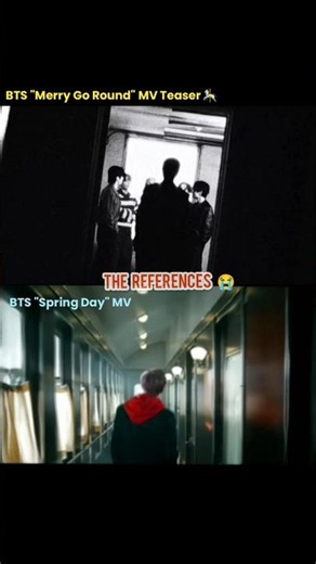 BTS Spring Day MV Vs BTS Merry Go Round MV😭