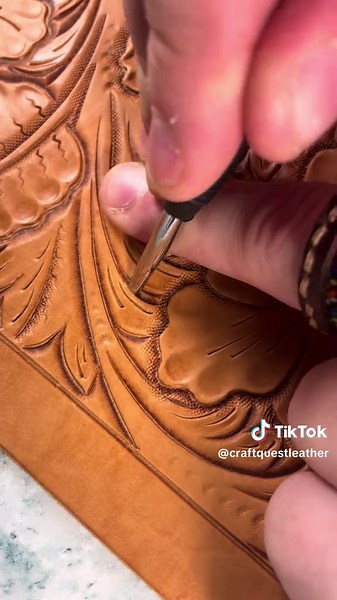 Floral Leather Lifting Techniques for Artisans