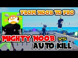 From Noob to Pro - Mighty Noob and Glitch Pets vs Auto Kill | Roblox Muscle Legends