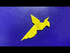 How to fold an Origami Bee Easy