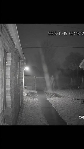 Alien Caught on CCTV at 2:43AM | Realistic AI Footage #shorts