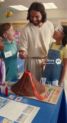 The greatest discoveries come from curious hearts🙏🔬Jesus science fair inspiration #jesus #faith #joy