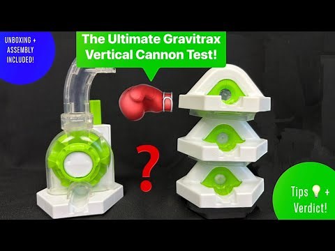 Gravitrax: The Ultimate Vertical Cannon Test! Plus: tips and my verdict! 💚