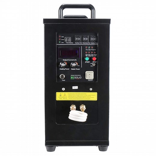 U.S. Solid 15 KW High Frequency Induction Heater 30-80 KHz, 16:1 Turns