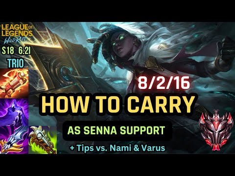 Crazy Wild Rift Senna Support Build You NEED to Try!