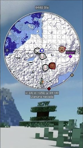 JOURNEYMAP - MODS ÚTILES que MEJORAN TU EXPERIENCIA MINECRAFT #minecraft #shorts