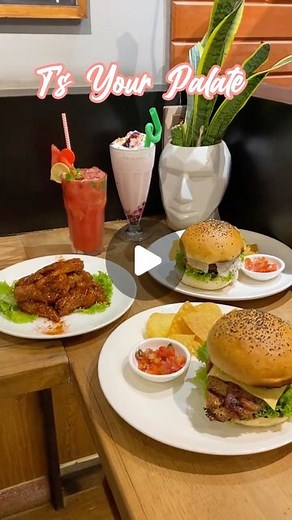 Manjita Manandhar on Instagram: "👌🏽🍔BEST BURGER IN TOWN ❤️5 ON 5! . . 🍽Feel the heat(Rs.545), Cheesy Blue(Rs.650)& KTM Wings(Rs.495) 🍹Power Drinks: Blueberry Blast(Rs.340) & Watermelon Mojito(Rs.275) 📍 @ts.your.palate , Thamel (Same lane as Ramada Encore) ⚡️Quality:Babaaal ! 🅿️Parking: ✅🚗✅🏍 (Free parking for visitors) 🧾Payment: ✅Cash ✅Cashless ➕Extra Charge: ❌SC ❌VAT 🌕🌕🌕🌕🌕 |Menu on highlights.| This place is a 5 on 5 for me, I wouldn’t change a thing about this place! From the fre
