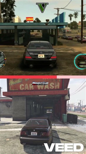 GTA V vs MCLA Landmarks #6 #gta5 #mcla #midnightclub