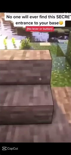 Tuto Porte secrète sur minecraft