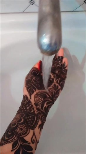 Full hand mehndi design with beautiful floral and traditional patterns 🌸