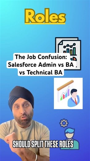 The Job Confusion: Salesforce Admin vs BA vs Technical BA 🤯