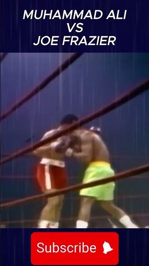 When Legends Collide: Muhammad Ali vs Joe Frazier