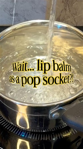 Lip Balm Pop Socket Hack You NEED 😳