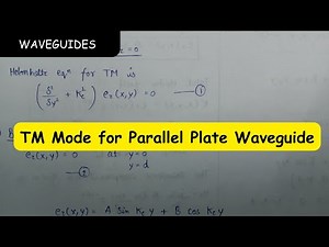TM Mode for Parallal Plate Waveguide