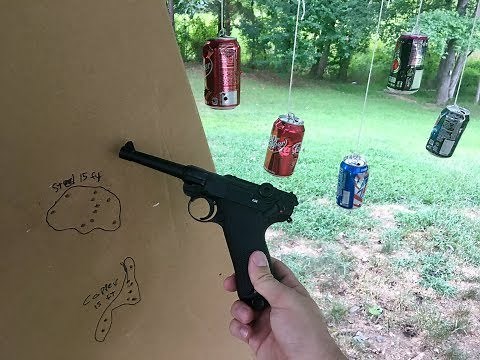 Umarex P08 Luger Replica CO2 Pistol Review