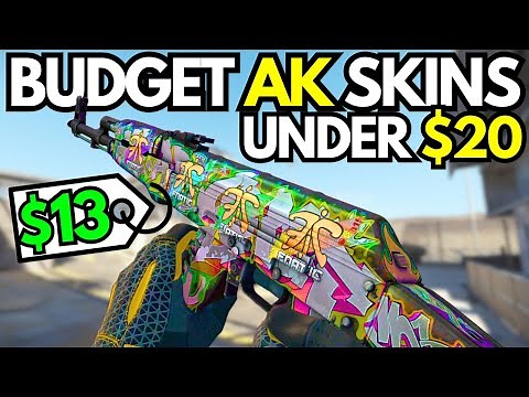 CHEAP AK-47 Skins EVERYONE SHOULD BUY in CS2 (Budget AK Skins Under $20)