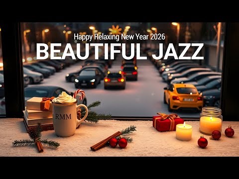 🪟 Soft Jazz Piano for Studying, Reading, and Relaxation with Quiet Window Side Night Atmosphere