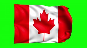 Download 3D Flag Animation of Canada for free